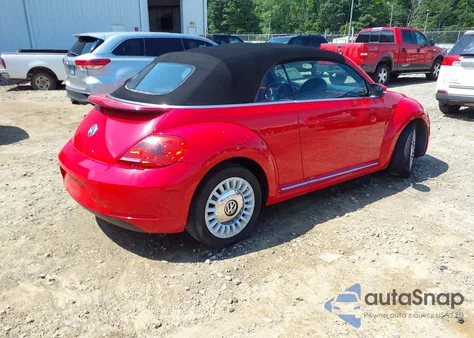 2015 Volkswagen Beetle 1.8T из США, поврежденный, VIN 3VW517AT4FM801313